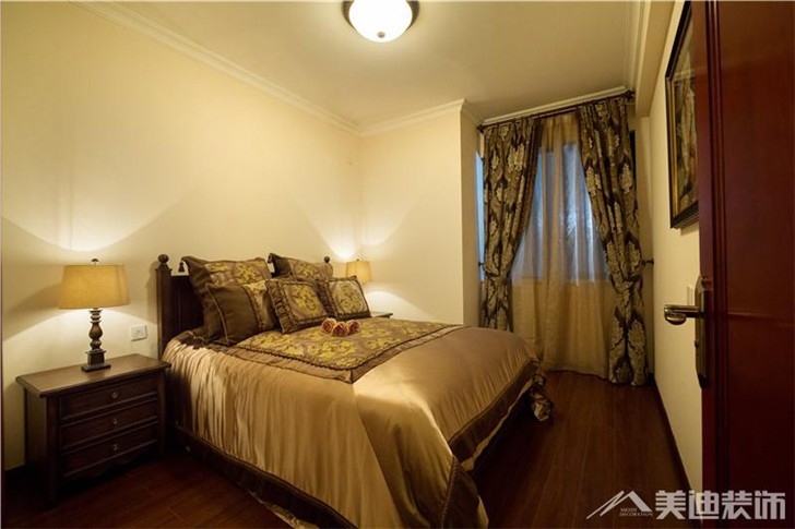 八方小區(qū)裝修案例-臥室