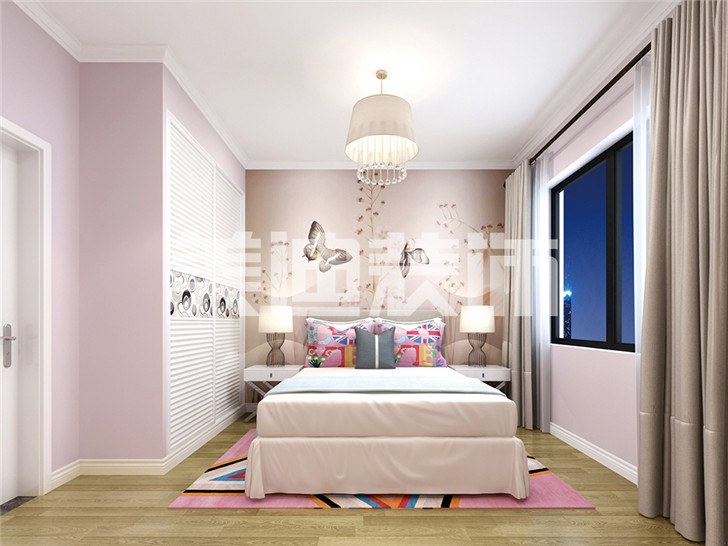 長(zhǎng)沙中建信和城115平裝修案例-臥室