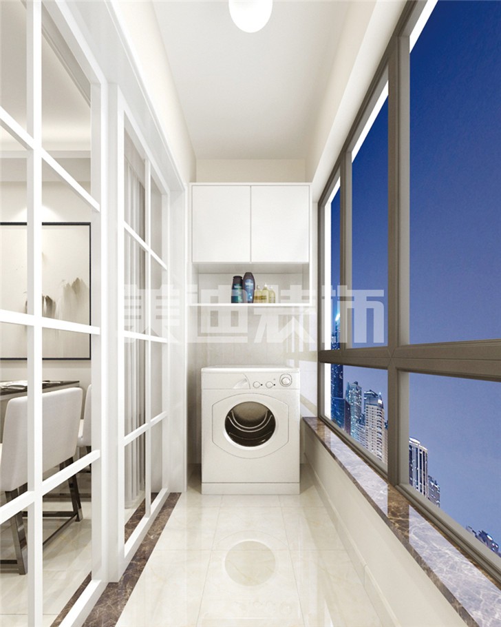 長(zhǎng)沙中建信和城115平裝修案例-陽(yáng)臺(tái)