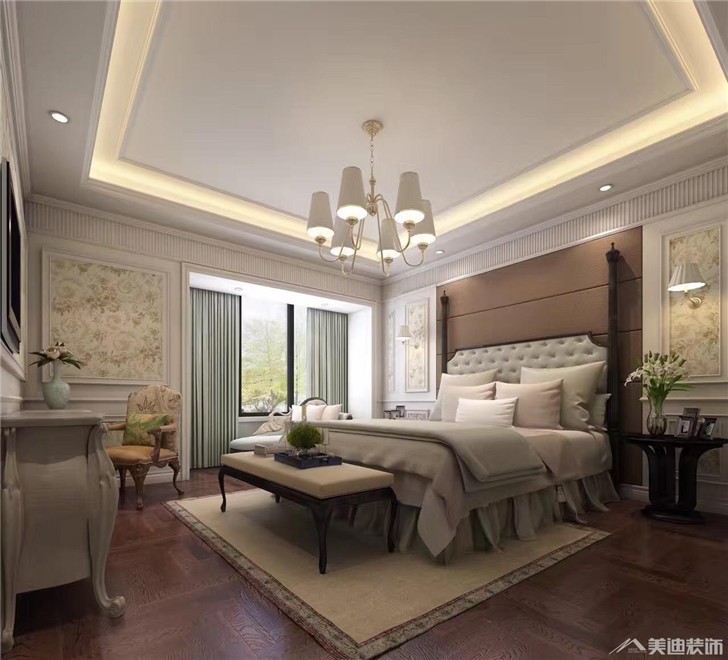 芙佳花園-簡歐風-臥室