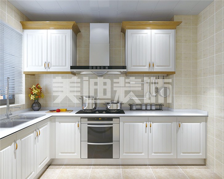 長(zhǎng)沙中建信和城115平裝修案例-廚房