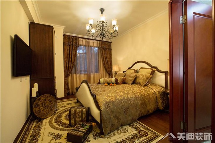 八方小區(qū)裝修案例-臥室