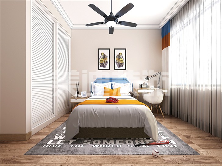 長(zhǎng)沙120平裝修案例-臥室