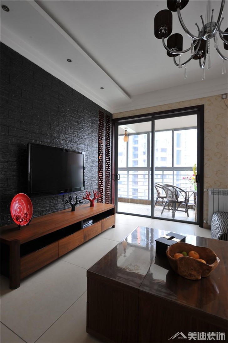 長(zhǎng)沙君悅香邸裝修案例-客廳