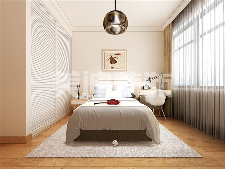 長(zhǎng)沙120平裝修案例-臥室