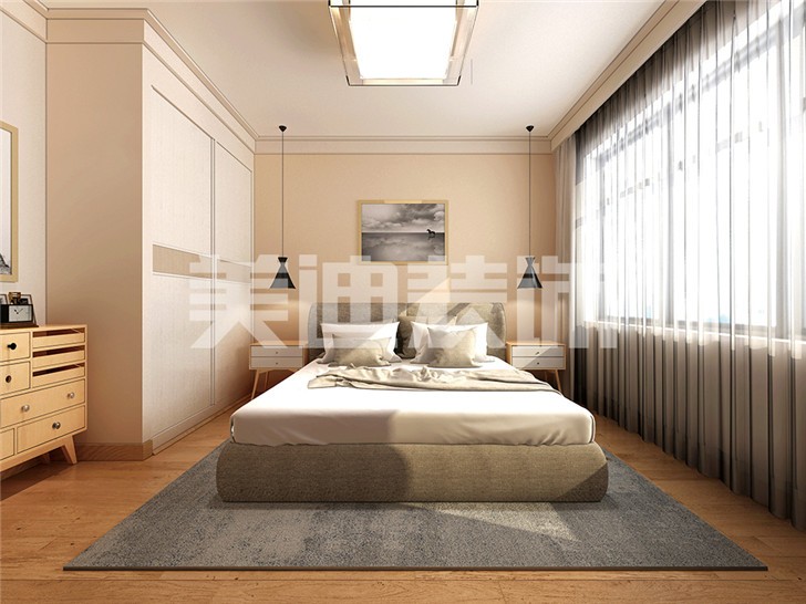 長(zhǎng)沙120平裝修案例-臥室