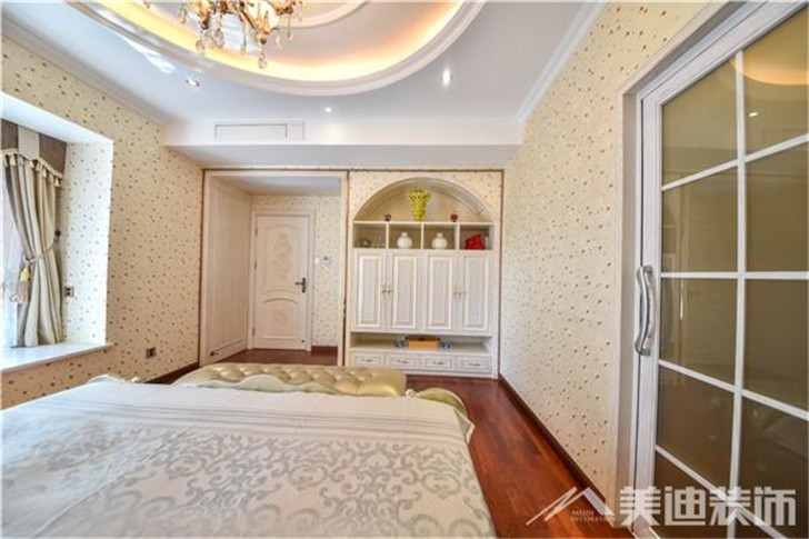 長(zhǎng)沙洋湖公館裝修案例-臥室