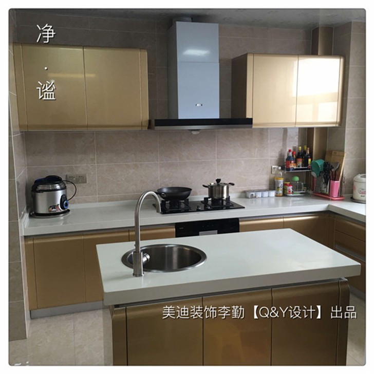 鑫旺園現(xiàn)代風(fēng)格裝修案例-廚房