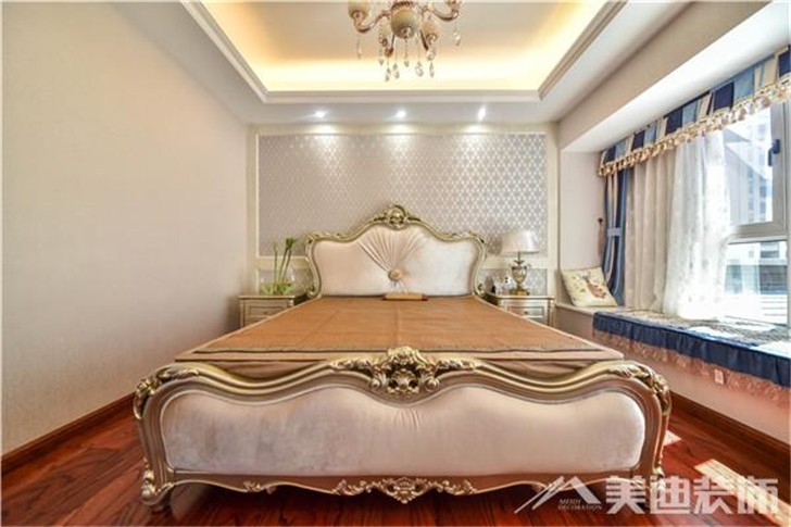 長(zhǎng)沙洋湖公館裝修案例-臥室