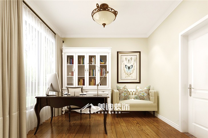 美迪整裝4號產(chǎn)品裝修效果圖-書房