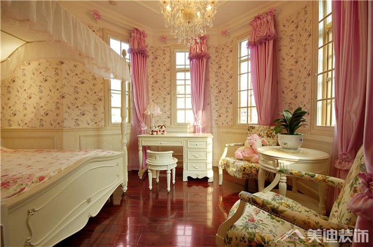 長沙水云間裝修案例-臥室