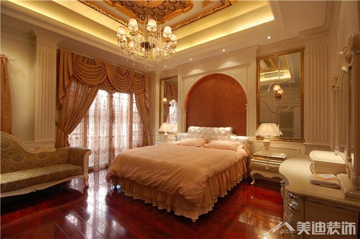 長沙水云間裝修案例-臥室