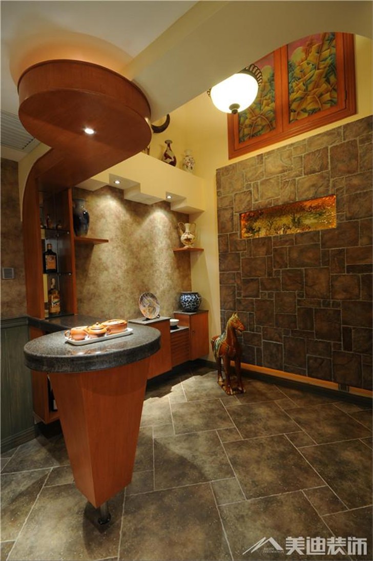 長沙水云間裝修案例-收藏室