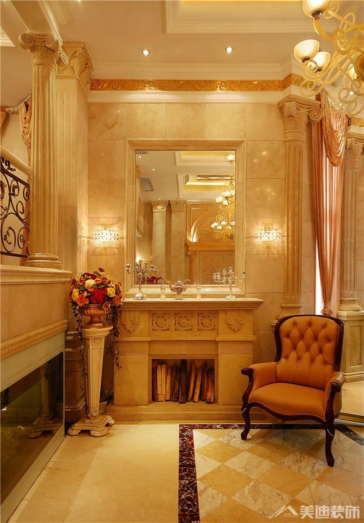 長沙水云間裝修案例-玄關(guān)