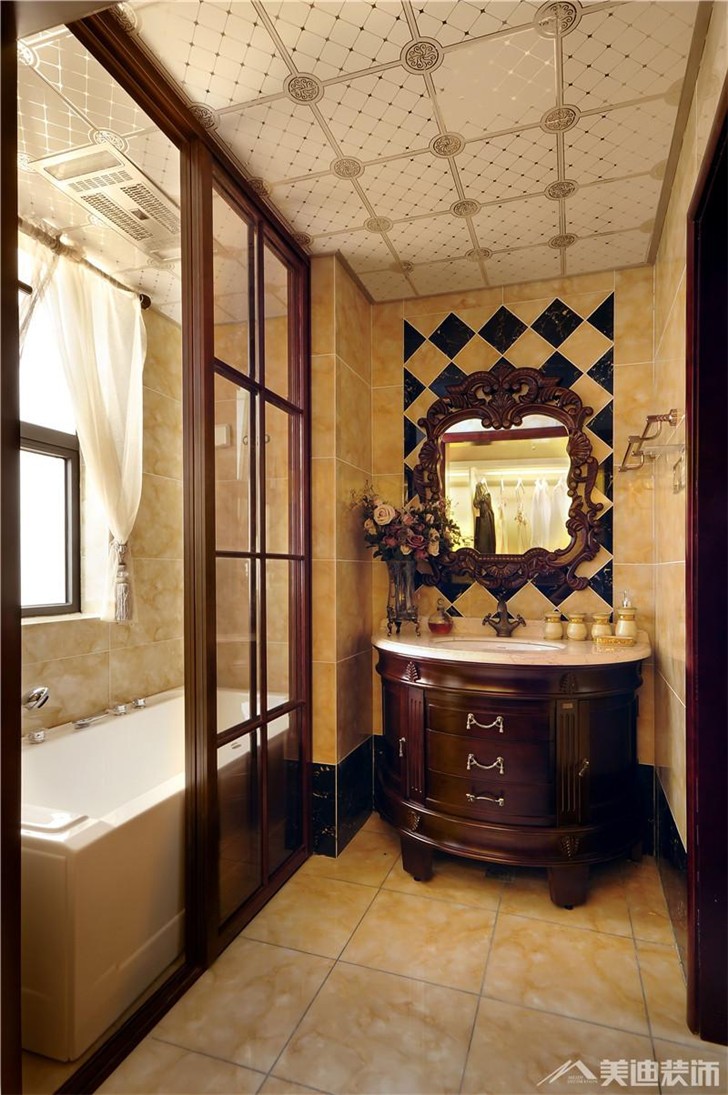 長沙世茂鉑翠灣裝修案例-衛(wèi)生間