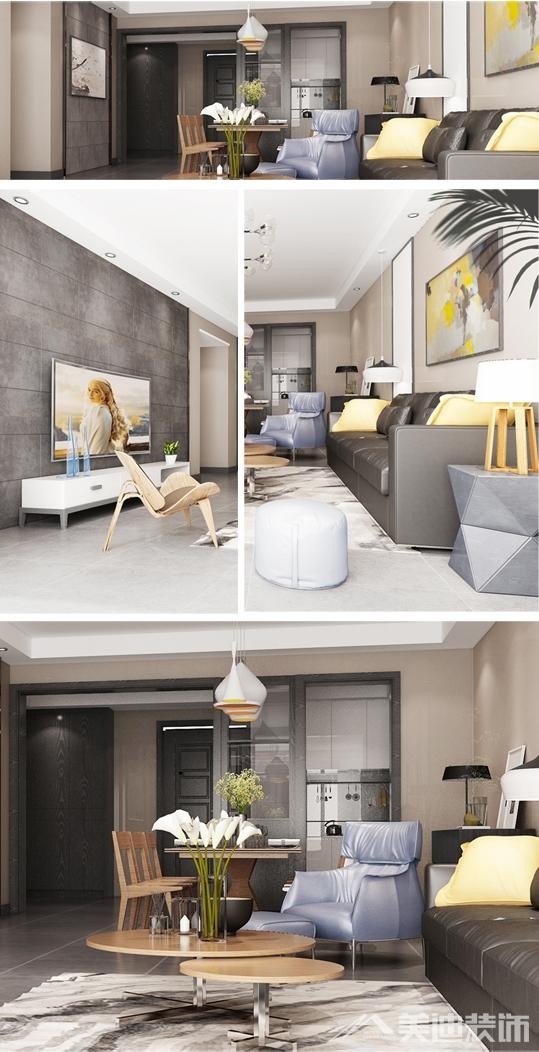 景秀江山雅痞風(fēng)裝修案例