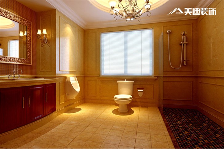 南湖花園歐式裝修案例-衛(wèi)生間