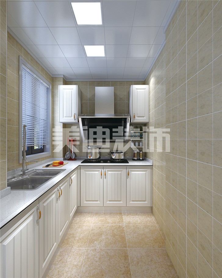 歐式85㎡整裝案例-廚房