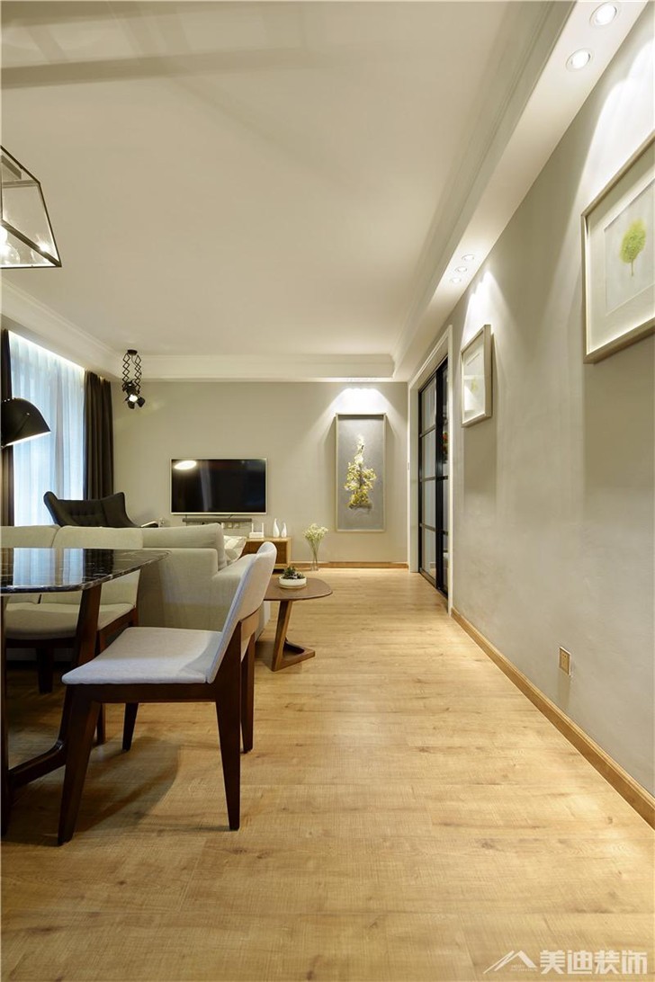 合能洋湖公館86.8㎡案例-過道