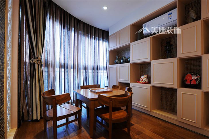 凱樂(lè)國(guó)際歐式裝修案例-書(shū)房