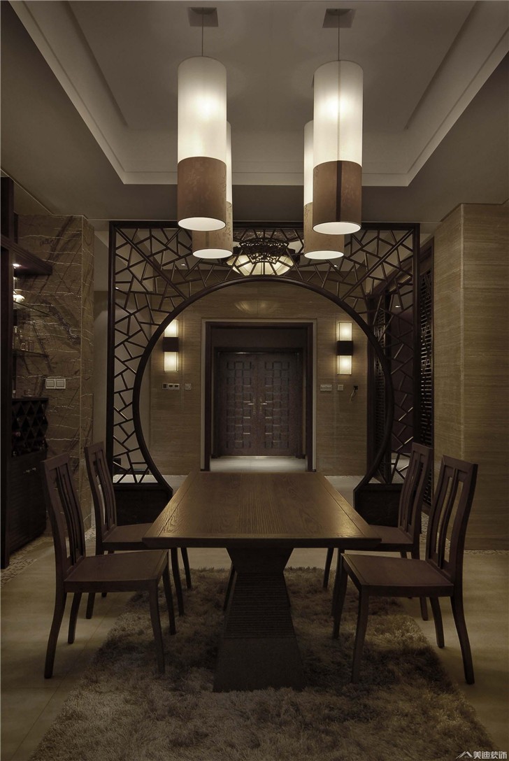 梅溪湖280㎡裝修案例-餐廳