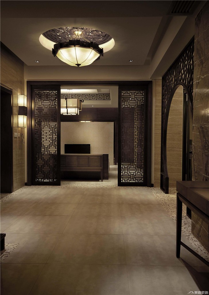 梅溪湖280㎡裝修案例-過道