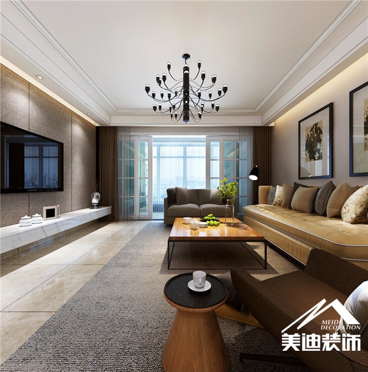 北辰三角洲案例-客廳