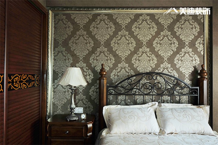 藏瓏中式裝修案例-臥室