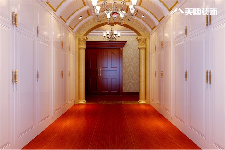 南湖花園歐式裝修案例-過道