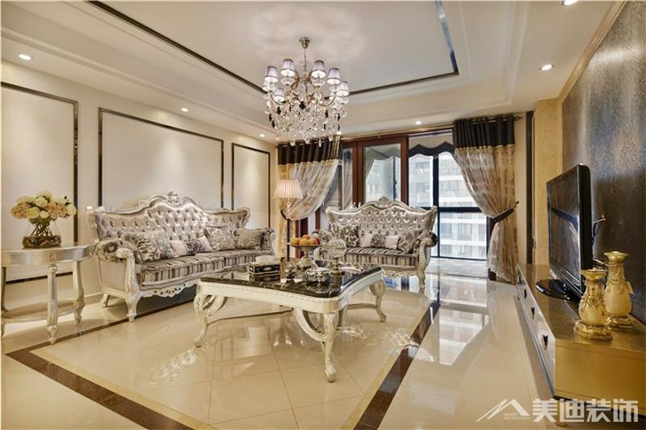 北辰三角洲-案例-客廳