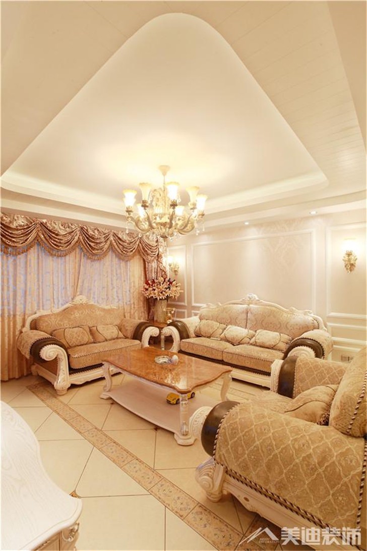 黎郡新宇裝修案例-客廳