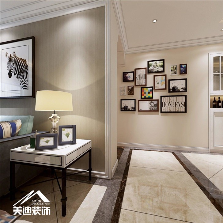 盛隆家園現(xiàn)代風(fēng)格案例-過(guò)道