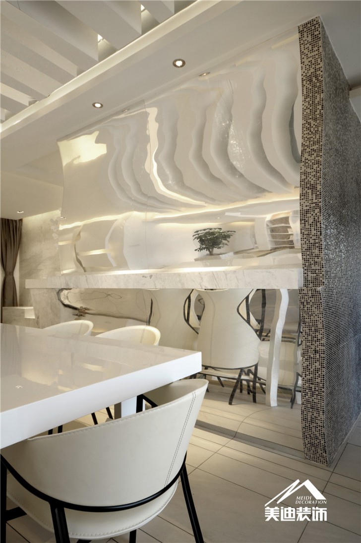 卓越未來海岸樣板房-白· 吐息-餐廳