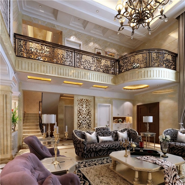 圣陸苑—簡(jiǎn)歐風(fēng)情-客廳