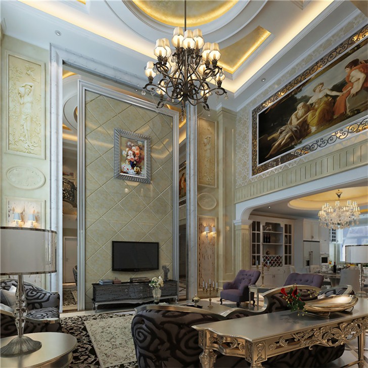 圣陸苑—簡(jiǎn)歐風(fēng)情-客廳