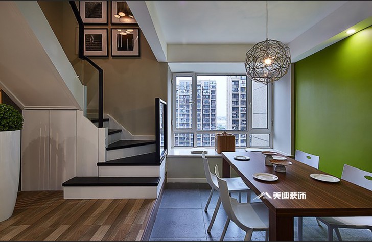 長(zhǎng)沙八方小區(qū)裝修效果圖-餐廳