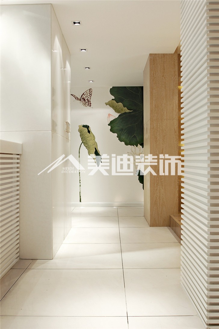 融科東南海現(xiàn)代簡(jiǎn)約風(fēng)裝修案例圖—過(guò)道