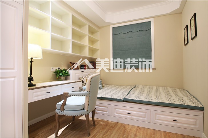 梅溪湖合能璞麗簡歐風(fēng)裝修案例圖—臥室