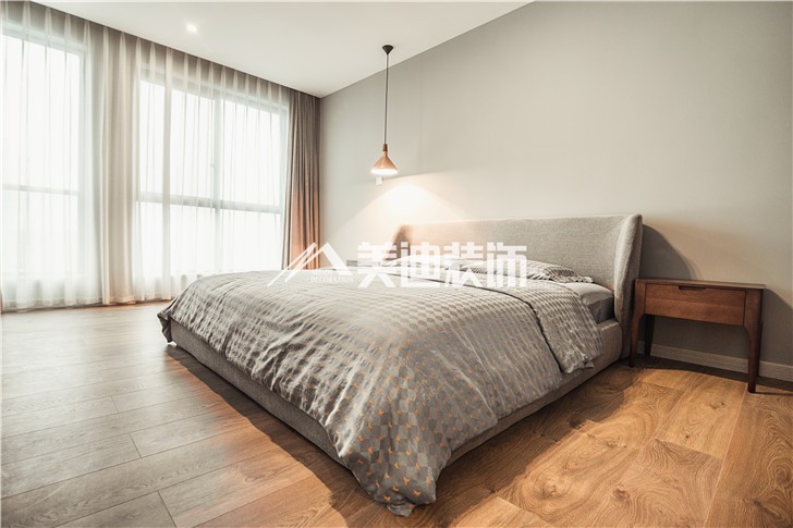 金科東方大院150平MIJI生活風裝修案例圖—臥室