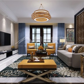 榮悅臺新奢古典風(fēng)裝修案例 ...