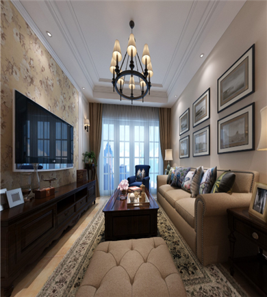 清江雅苑97平美式風(fēng)720度 ...