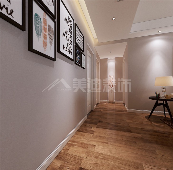 雙灣國際119平現代風裝修案例圖—客廳