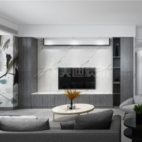 八方小區(qū)124平后現(xiàn)代風(fēng)裝 ...