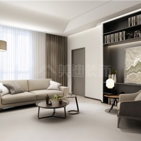 梅溪湖金茂悅120平現(xiàn)代風(fēng) ...