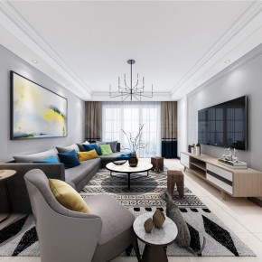 北辰三角洲146平現(xiàn)代簡約 ...