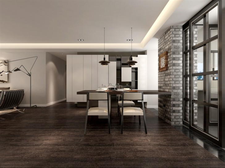 金鵬佳苑120㎡現(xiàn)代風(fēng)格-餐廳