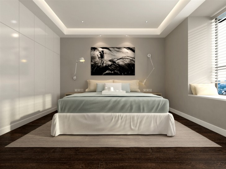 金鵬佳苑120㎡現(xiàn)代風(fēng)格-臥室