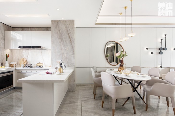 360㎡別墅現(xiàn)代簡約效果圖-廚房