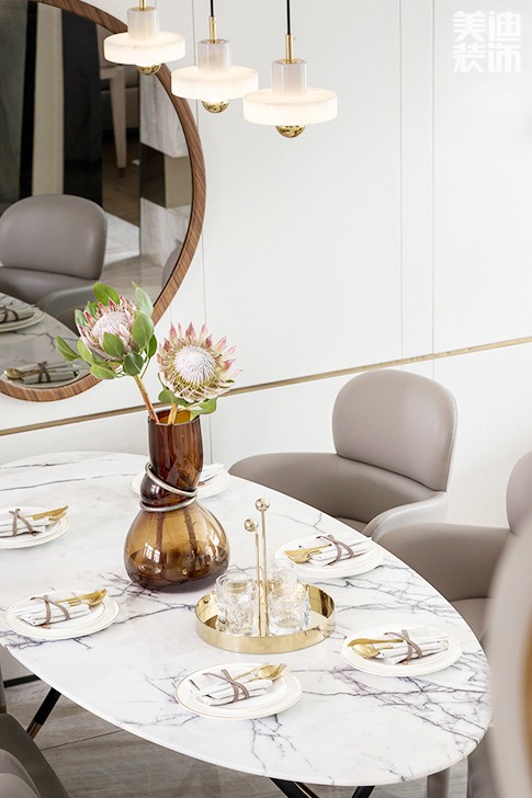 360㎡別墅現(xiàn)代簡約效果圖-餐廳