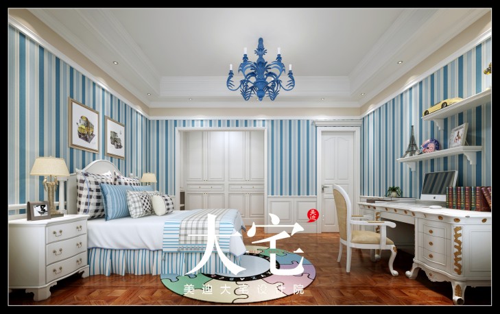 400平米簡歐效果圖--兒童房